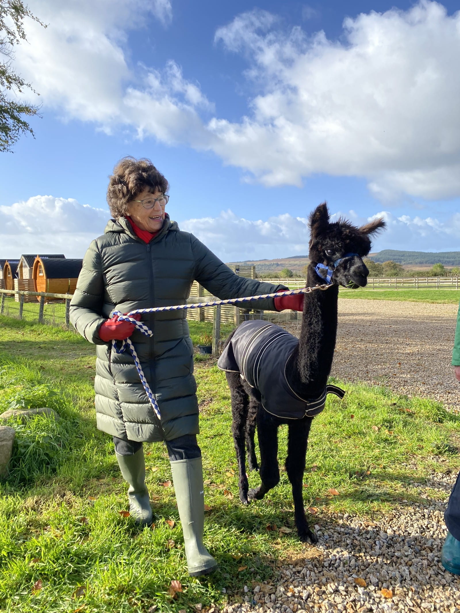 Murdo enjoying his trek!
